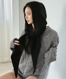 Jewelobe（ジュエローブ）の「ニットバラクラバマフラー（ニットキャップ/ビーニー）」