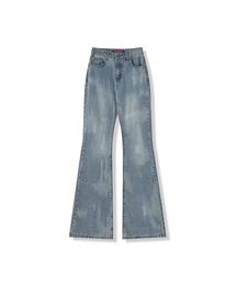 Vivacious（ビバシャス）の「Shop Bootscut Pants LIGHT BLUE（デニムパンツ）」