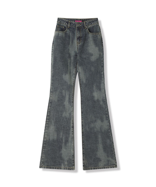 Vivacious(ビバシャス)の「Shop Bootscut Pants LIGHT BLUE(デニムパンツ・レディース・ライトブルー・LARGE/MEDIUM/SMALL)」の2枚目の写真