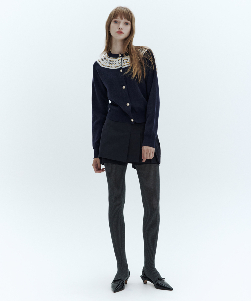 CITYBREEZE(シティブリーズ)の「プリーツパンツスカート_NAVY(その他パンツ・レディース・ネイビー・SMALL/MEDIUM)」の4枚目の写真