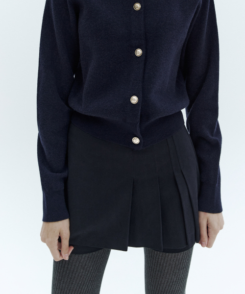 CITYBREEZE(シティブリーズ)の「プリーツパンツスカート_NAVY(その他パンツ・レディース・ネイビー・SMALL/MEDIUM)」の5枚目の写真