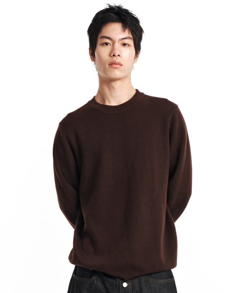 KICHUL（キチョル）の「Eclipse Reversible Knit (Brown)（ニット/セーター・メンズ・その他・SMALL/MEDIUM/LARGE）」の2枚目の写真