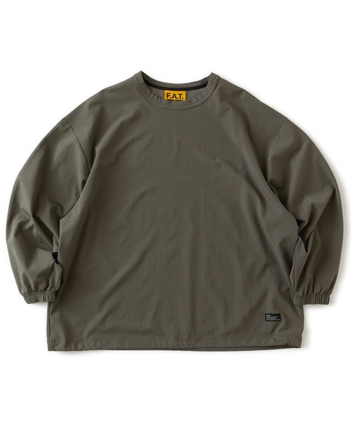 FAT(エフエイティー)の「GRANFLEX(Tシャツ/カットソー・メンズ・オリーブ/ブラック/ベージュ・JUMBO(XXL)/FAT(XL)/SKINNY(L)/TITCH(M))」の3枚目の写真