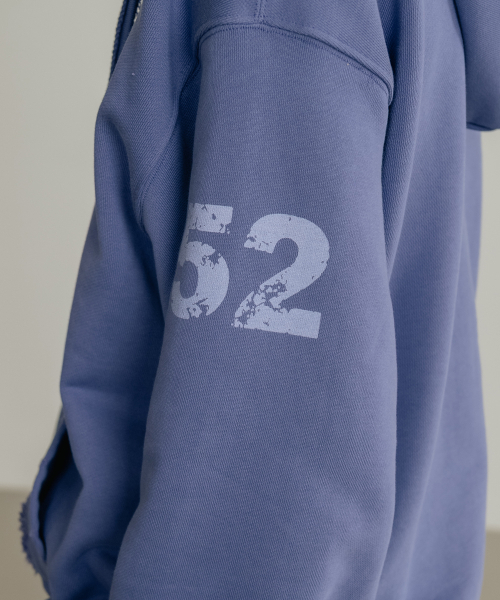SSIN AND LEE（シンアンドリー）の「ラスティ コットンスウェットフードパーカー ブルー（パーカー・メンズ・その他・MEDIUM/LARGE）」の12枚目の写真