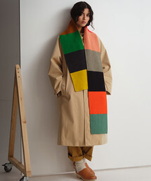 Jo Gordon | Jo Gordon | ウール マルチカラーブロック マフラー UNISEX(マフラー)