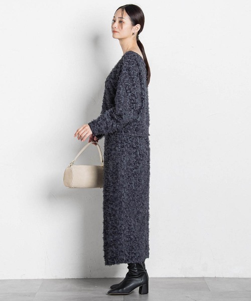 LAUTREAMONT(ロートレアモン)の「エディター東原妙子 × LAUTREAMONT /フェザージャガードタイトスカート(スカート・レディース・ブラック/ネイビー・9号)」の2枚目の写真