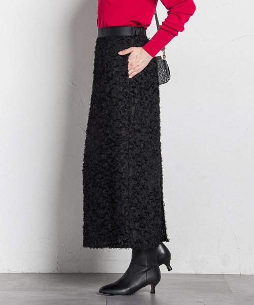 LAUTREAMONT(ロートレアモン)の「エディター東原妙子 × LAUTREAMONT /フェザージャガードタイトスカート(スカート・レディース・ブラック/ネイビー・9号)」の15枚目の写真