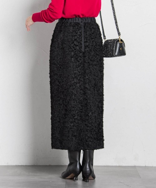 LAUTREAMONT(ロートレアモン)の「エディター東原妙子 × LAUTREAMONT /フェザージャガードタイトスカート(スカート・レディース・ブラック/ネイビー・9号)」の16枚目の写真
