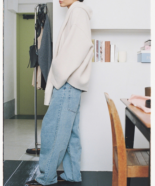 plage（プラージュ）の「R’IAM BOYS デニム（デニムパンツ・レディース・サックスブルー・38/36/34）」の6枚目の写真