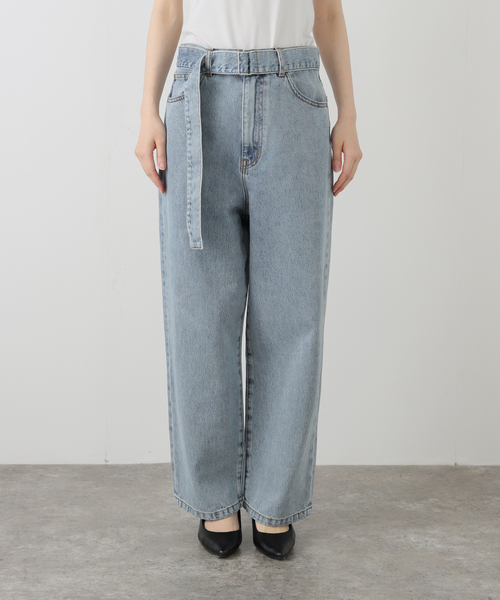 plage（プラージュ）の「R’IAM BOYS デニム（デニムパンツ・レディース・サックスブルー・38/36/34）」の7枚目の写真