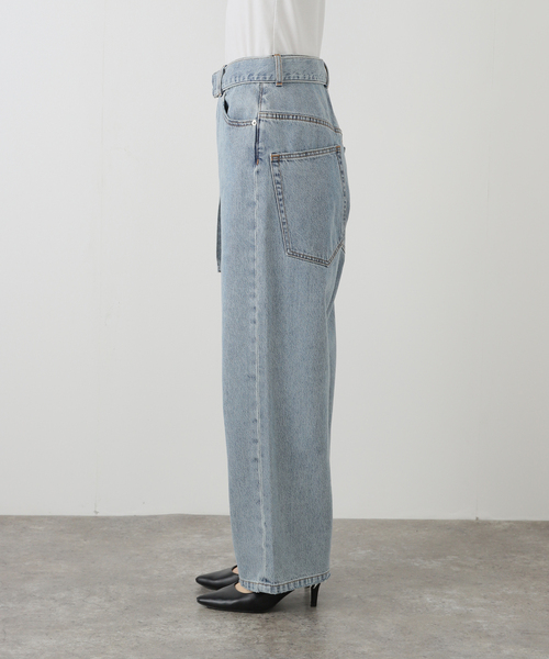 plage（プラージュ）の「R’IAM BOYS デニム（デニムパンツ・レディース・サックスブルー・38/36/34）」の8枚目の写真
