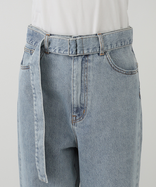 plage（プラージュ）の「R’IAM BOYS デニム（デニムパンツ・レディース・サックスブルー・38/36/34）」の10枚目の写真