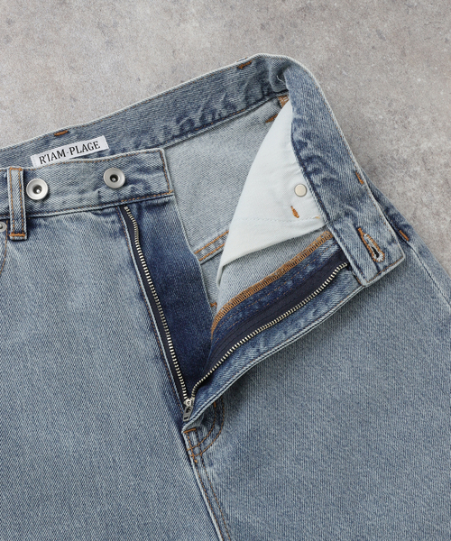 plage（プラージュ）の「R’IAM BOYS デニム（デニムパンツ・レディース・サックスブルー・38/36/34）」の15枚目の写真