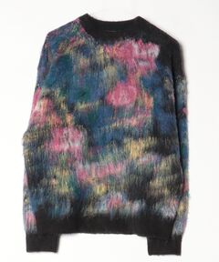セール】WILTED FLOWER MOHAIR JACQUARD KNIT TOP（ニット/セーター