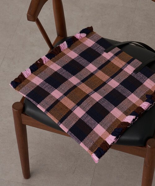 GALLARDAGALANTE（ガリャルダガランテ）の「【Jhuri Shate】ラグトート（トートバッグ・レディース・ブラック/ピンク/イエロー・FREE）」の3枚目の写真