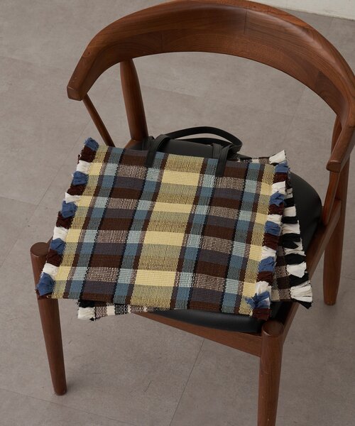 GALLARDAGALANTE（ガリャルダガランテ）の「【Jhuri Shate】ラグトート（トートバッグ・レディース・ブラック/ピンク/イエロー・FREE）」の2枚目の写真