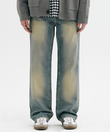 REFLYPERKY（リフライパーキー）の「VL8711 ウェラライトワイドデニム (サンドブルー)（デニムパンツ）」