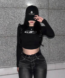 BATTRACT（バトラクト）の「ディープフィット円形ロゴボールキャップ_ブラック（キャップ）」