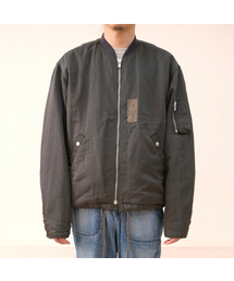 BONRROW（ボンロウ）の「Reversible Padded Flight JK_Ash（MA-1）」