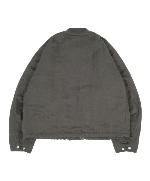 BONRROW(ボンロウ)の「Reversible Padded Flight JK_Ash(ブルゾン・メンズ・その他・MEDIUM/LARGE)」の3枚目の写真