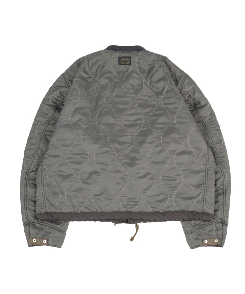 BONRROW(ボンロウ)の「Reversible Padded Flight JK_Ash(ブルゾン・メンズ・その他・MEDIUM/LARGE)」の5枚目の写真
