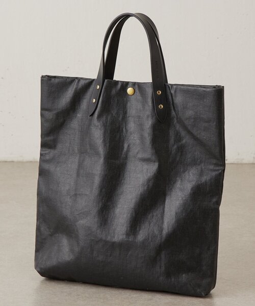BEARDSLEY（ビアズリー）の「《STEVE MONO》リネントートバッグ（トートバッグ・レディース・ブラック・FREE）」の8枚目の写真