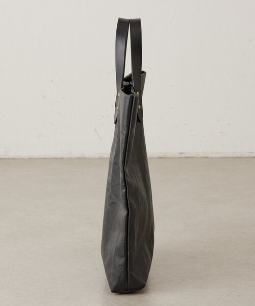 BEARDSLEY（ビアズリー）の「《STEVE MONO》リネントートバッグ（トートバッグ・レディース・ブラック・FREE）」の6枚目の写真