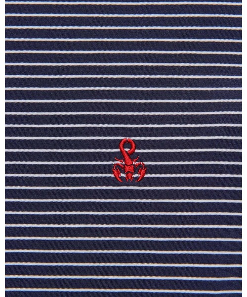 SOPHNET.（ソフネット）の「SCORPION BORDER WIDE TEE（Tシャツ/カットソー・メンズ・ホワイト/ネイビー・4/3/2/1/5）」の11枚目の写真
