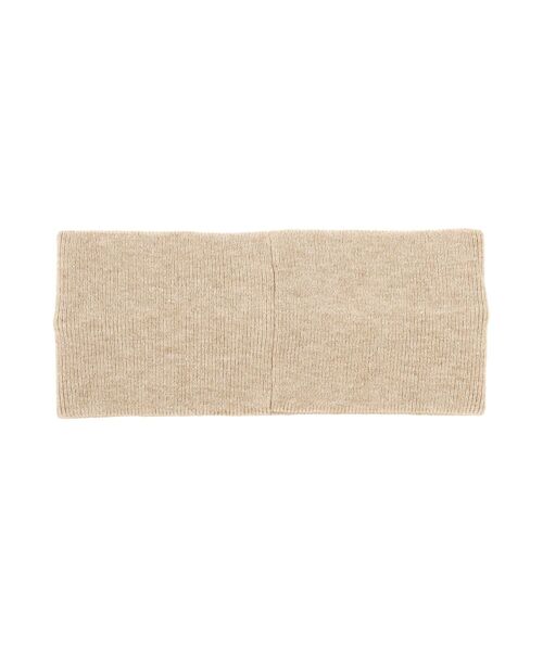 earth music&ecology(アースミュージックアンドエコロジー)の「リブニットターバン(ヘアバンド・レディース・ベージュ/グレー/ブラック・FREE)」の9枚目の写真