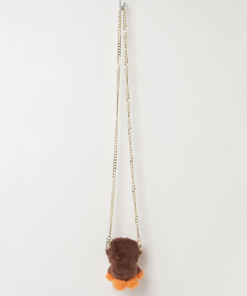 A BATHING APE（アベイシングエイプ）の「BABY MILO SHORT FUR MINI SHOULDER BAG（ショルダーバッグ・レディース・ピンク/ブラウン・FREE）」の7枚目の写真