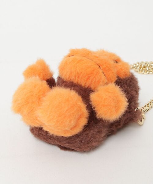 A BATHING APE（アベイシングエイプ）の「BABY MILO SHORT FUR MINI SHOULDER BAG（ショルダーバッグ・レディース・ピンク/ブラウン・FREE）」の8枚目の写真