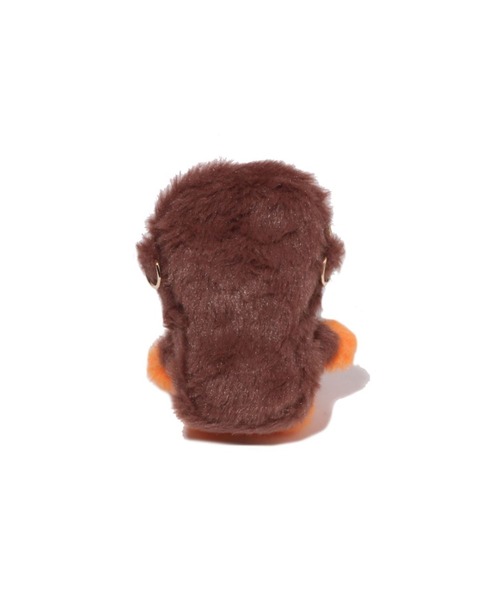 A BATHING APE（アベイシングエイプ）の「BABY MILO SHORT FUR MINI SHOULDER BAG（ショルダーバッグ・レディース・ピンク/ブラウン・FREE）」の5枚目の写真