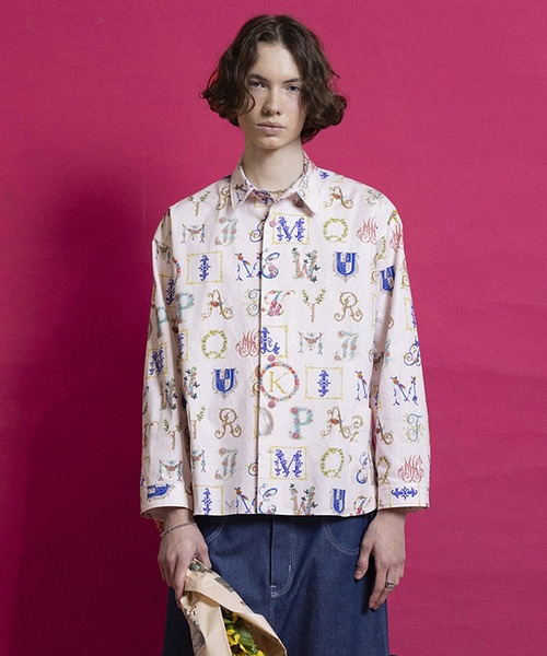 MILKBOY(ミルクボーイ)の「BLOOMING シャツ(シャツ/ブラウス・レディース・A/B・FREE)」の2枚目の写真