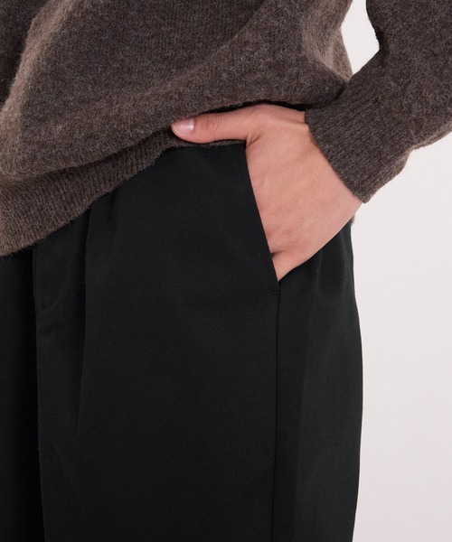 coca（coca）（コカ）の「チノワイドパンツ（チノパンツ・メンズ・ブラック/ベージュ・L/M/XL）」の17枚目の写真