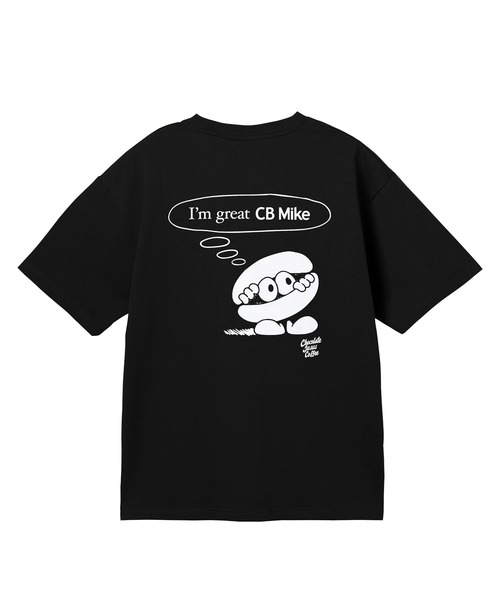 Chocolate Jesus Coffee(チョコレートジーザスコーヒー)の「GREAT CB MIKE SS TEE(Tシャツ/カットソー・メンズ・ホワイト/ブラック・LARGE/X-LARGE/SMALL/XX-LARGE)」の4枚目の写真