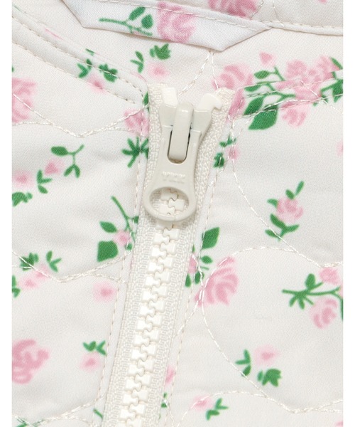Little sunny bite(リトルサニーバイト)の「【8】【it】【Little Sunny Bite】floral quilting vest(ベスト・レディース・ピンク/ホワイト/ブラック・SMALL/MEDIUM)」の7枚目の写真