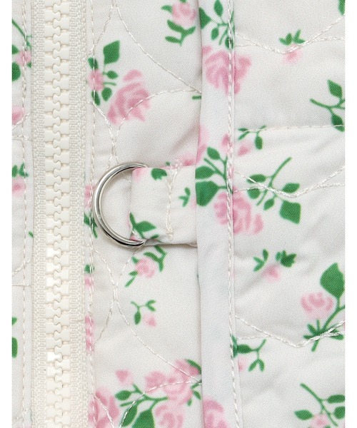 Little sunny bite(リトルサニーバイト)の「【8】【it】【Little Sunny Bite】floral quilting vest(ベスト・レディース・ピンク/ホワイト/ブラック・SMALL/MEDIUM)」の10枚目の写真