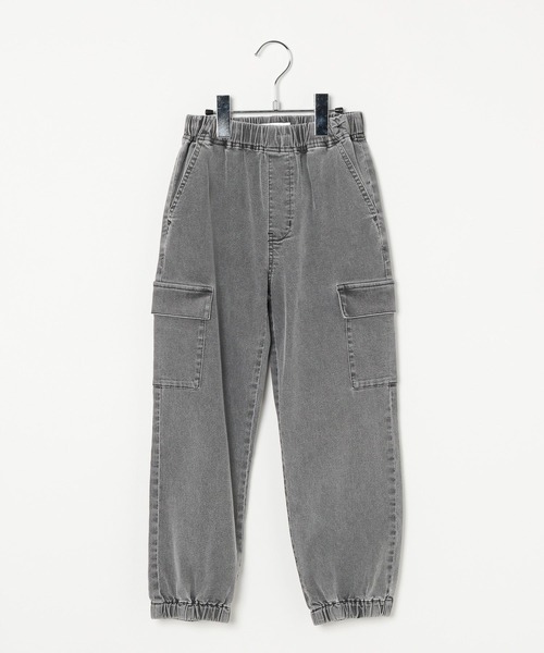 GLOBAL WORK（グローバルワーク）の「スゴラクストレッチカーゴパンツ/611237（カーゴパンツ・キッズ・ブラック系その他/チャコールグレー/ブルー/ブラック/カーキ・130cm/140cm/150cm/160cm）」の21枚目の写真