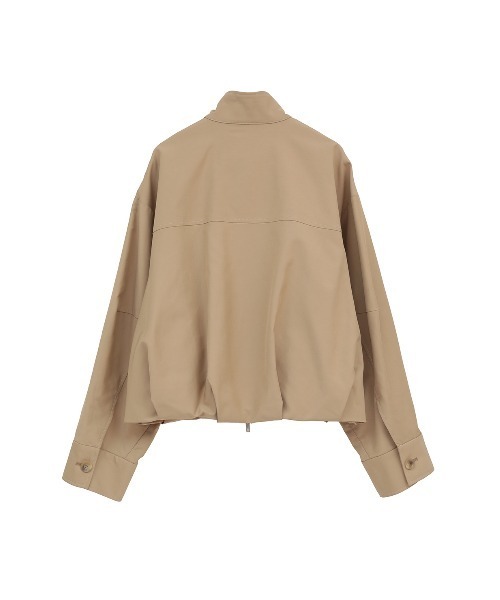 MANOF（マノフ）の「BALLOON ZIP BLOUSON（その他アウター・レディース・ベージュ/ブラック/ピンク・M/S）」の10枚目の写真