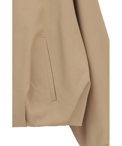 MANOF（マノフ）の「BALLOON ZIP BLOUSON（その他アウター・レディース・ベージュ/ブラック/ピンク・M/S）」の13枚目の写真