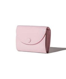 LEMASQUE（ルマスク）の「ドット2ポケットコイン名刺カード財布ベビーピンク（札入れ/マネークリップ）」