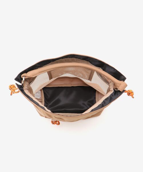le.coeur blanc（ルクールブラン）の「メッシュフリルデザイン巾着バッグ（ショルダーバッグ・レディース・ベージュ/ブラック・FREE）」の20枚目の写真