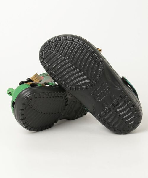 crocs(クロックス)の「クロックス crocs Minecraft Cls Clg Mlt(サンダル・メンズ・グリーン・23.0cm/24.0cm/25.0cm)」の3枚目の写真