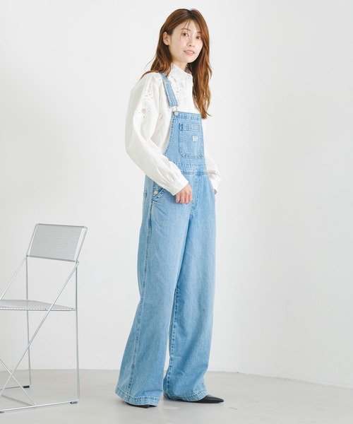 Levi's（リーバイス）の「Levi's/リーバイス XL オーバーオール（サロペット/オーバーオール・レディース・ライトインディゴブルー・XS）」の5枚目の写真