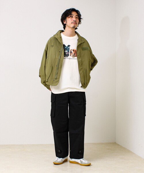 GLOSTER（グロスター）の「【あの名作をオマージュ】犬猫実写風プリントTシャツ（Tシャツ/カットソー・メンズ・ホワイト系その他4/ホワイト系その他2/ホワイト系その他3/ホワイト系その他・L/M/S）」の6枚目の写真