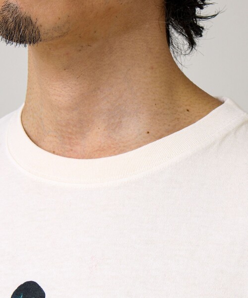 GLOSTER（グロスター）の「【あの名作をオマージュ】犬猫実写風プリントTシャツ（Tシャツ/カットソー・メンズ・ホワイト系その他4/ホワイト系その他2/ホワイト系その他3/ホワイト系その他・L/M/S）」の21枚目の写真