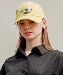 MACKY（マッキー）の「ラベゴルフボールキャップイエロー（キャップ）」
