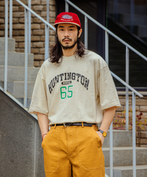 RUGGED HOUSE（ラギッドハウス）の「ハンティントンクラックヴィンテージ半袖Tシャツオートミール（Tシャツ/カットソー）」