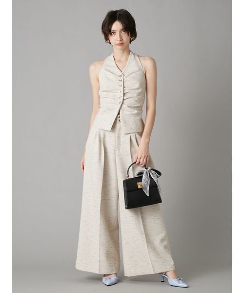 LILY BROWN（リリーブラウン）の「レーススカーフ付きハンドバッグ（ハンドバッグ・レディース・ライトブルー/ブラック/ドット・F）」の22枚目の写真