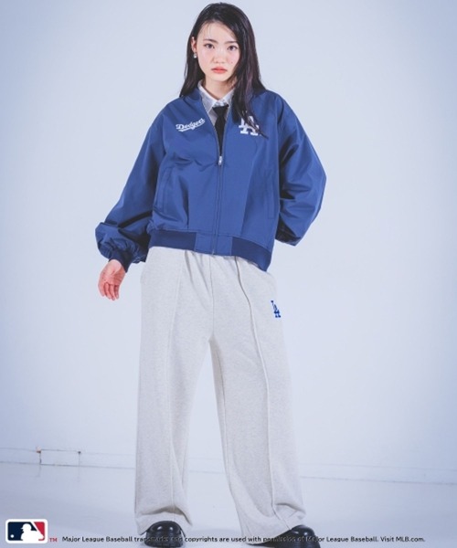 repipi armario（レピピ アルマリオ）の「【MLB】ZIPアップブルゾン（ブルゾン・キッズ・ブラック/ネイビー/グレー・LARGE/MEDIUM）」の14枚目の写真